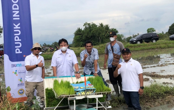 Program Agrosolution Pupuk Indonesia Grup Gandeng KUD Cot Malem Aceh Besar